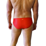 MENS CLASSIC OGS RED SWIM BRIEFS