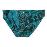 MENS CLASSIC TROPICAL GREEN SWIM BRIEFS