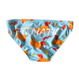 MENS CLASSIC HOT DOGS BLUE SWIM BRIEFS