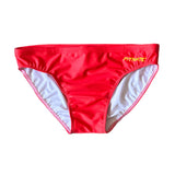 MENS CLASSIC OGS RED SWIM BRIEFS