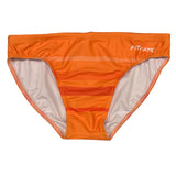 MENS CLASSIC STRIPE ORANGE SWIM BRIEFS