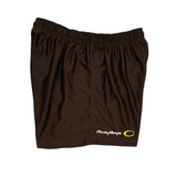 FOOTYBOYS AUSSIE RULES CLASSIC: Brown Player Shorts