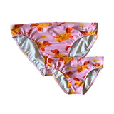 BOYS CLASSIC HOT DOGS PINK SWIM BRIEFS