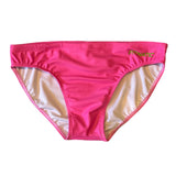 MENS CLASSIC NEON PINK SWIM BRIEFS
